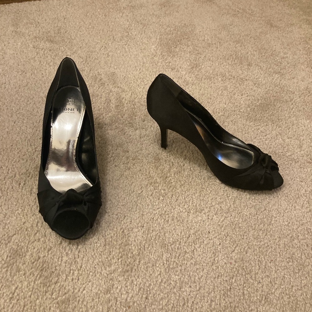 Brand New-Monet -Solid black formal high heels